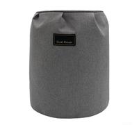 Dust Cover for Studio 5 Speaker Stylish Protection Wear Resistant Fabric Double Layer Stitching Indoor Outdoor Speakers Cable Management Slot Grey 31x24cm(Gray)