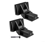 Dust Cover Hinge For TN Series Turntables, Easy Fit Dustcover Repair Part, Black Plastic Audio Turntable Lid Support Bracket For Record Decks