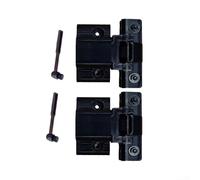 Dust Cover Hinges Compatible With For Technics Sl1200 Mk2 Mk3d Mk5 Mk6 And Sl1210 M5g Turntables Plastic Replacement Parts Kit With Cleaning Brushes For Smooth Operation And Easy Installation