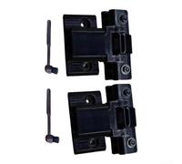 Dust Cover Hinges for Technics SL1200 for mk2 MK5 Metal Dust | Standard size black finish, compact structure saves space, for ideal for SL1210 M5G models