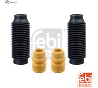 Shock absorber cover Front Axle PU (Polyurethane) 107346 FEBI BILSTEIN for KIA