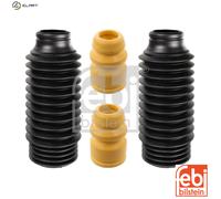 Shock absorber cover Front Axle PU (Polyurethane) 109044 FEBI BILSTEIN for KIA
