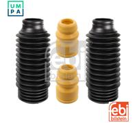 Shock absorber cover Front Axle PU (Polyurethane) 109044 FEBI BILSTEIN for KIA