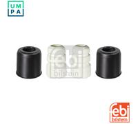 Shock absorber cover Front Axle PU (Polyurethane) 109438 FEBI BILSTEIN for AUDI