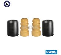 Shock absorber cover Front Axle PU (Polyurethane) 33 10 0288 SWAG for AUDI Q5