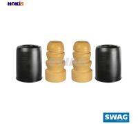 Shock absorber cover Front Axle PU (Polyurethane) 33 10 0288 SWAG for AUDI Q5