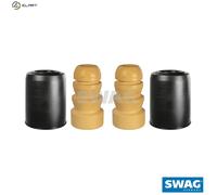 Shock absorber cover Front Axle PU (Polyurethane) 33 10 0288 SWAG for AUDI Q5