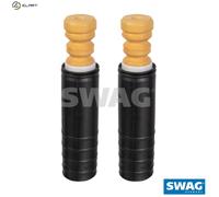 Shock absorber cover Rear Axle PU (Polyurethane) 33 10 3481 SWAG for OPEL ADAM
