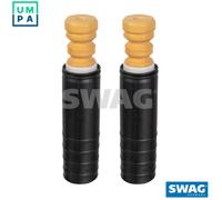 Shock absorber cover Rear Axle PU (Polyurethane) 33 10 3481 SWAG for OPEL ADAM