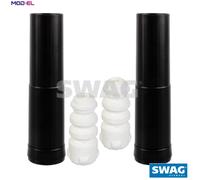 Shock absorber cover Rear Axle PU (Polyurethane) 33 10 4590 SWAG for VW SEAT
