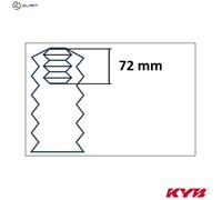DUST COVER KIT SHOCK ABSORBER 910417 FOR TOYOTA M15A-FXE/FKS 1.5L 1KR-FE 1.0L