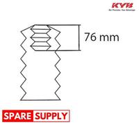 DUST COVER KIT, SHOCK ABSORBER FOR CITROËN C-ELYSEE C3 KYB 910261