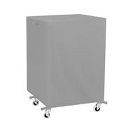Dust Cover, Media Cart Computer Display Stand Multimedia Equipment Storage Rack Oxford Cloth Protective Cover(Gray)