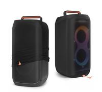 Dust Cover Protective Case for JBL PARTYBOX 100/110/120/130 Speaker, Portable Party Speaker Sleeve, Washable and Reusable Dustproof Cover with Reserved Holes for Handle and Wheels, Black