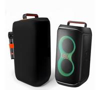 Dust Cover Protective Case for JBL Partybox 110/Stage 120 Portable Party Speaker, Stretch Speaker Cover Dust Case with Microphone Holder Band