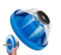 Dust cover - Protective cover for wall mounting, ABS safety shield | Compact workshop accessory Easy to assemble waste protection Drill protection device Reliable cover for