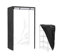 Dust Cover Wired Rack Cover - Waterproof Dust Shield, Indoor Outdoor Display Protector | High Performance Storage Wrap, Durable Multi-Purpose Protection for Warehouse Storage