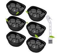 Dust Cup Filter Compatible with Shark UltraCyclone Pro & Pet Pro+ Cordless Handheld Vacuums CH951 CH951C CH950 CH901 CH900WM, Compare to Part # XFTRCH900 (Pack of 6)