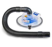 Dust Deputy Low-Pro Plus Lid Dust Separator Kit for Shop Wet Dry Vacuums - 2.5" Adapter & 3' Hose - Fits Standard 5 Gallon Buckets, USA Made