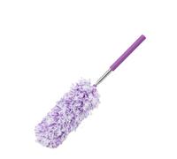 Dust Duster Extendable and Washable Microfibre Feather Duster, Reachable Cleaning Tool, Small Dusters for Clean(Purple)