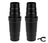 Dust Extractor Hose Adaptor Set, 2PCS Durable Dust Extraction Hose Vacuum Accessories, Universal Vacuum Cleaner Hoses Adapter (31.5mm-45mm) Compatible with Power Tools, Circular Saw, Grinder, Sander