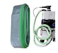 Dust Extractor Hose Protector - Vacuum Suction Sleeve, Replacement Pipe Wrap | Floor and Carpet Cleaning Use, Protective Cover for Corners, Walls, Furniture, Rental House, Apartment, Hotel, Home