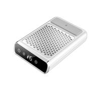 Dust Extractor Nails, Rechargeable Nail Dust Collector 80W Nail Extractor Vacuum Nail Dust Cleaner,for Manicure Tools