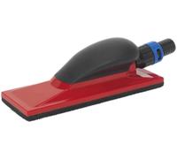 Dust-Free Sanding Block 70 x 198mm - Ergonomic Design Red Finish