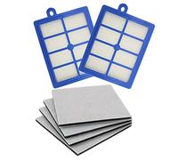 Dust Hepa Filter H12 H13+ Motor cotton filter for Philips for Electrolux AEG Vacuum Cleaner replacement parts Commendable (Size : Light green)