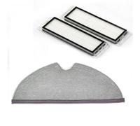 Dust Hepa Filter Mop Cloth For Xiaomi 1s/For Roborock S5 Max S6 MaxV S50 S51 For MI Robot Vacuum Cleaner Replacement Parts Commendable (Color : 1mop 2hepa)