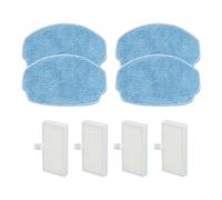 Dust Management Pack Five Effective Mop Pads Together with Four Essential Replacement Filters For Your For GTTVO Robots