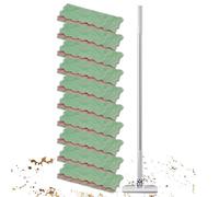 Dust Mop | with Rinse-Free Cleaning Wipes | Mini Dust Mop Set for Floor | for Kitchen Bathroom Living Room Worktop Wall Window