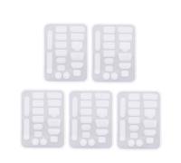 Dust Plug Cover Set - Grime Guard, 10 Piece Port Shield For Mobile Link, Connection Protector With Pull Tab, Tech Accessory, Interface Barrier For Syncing, Charging And Internal Component Care