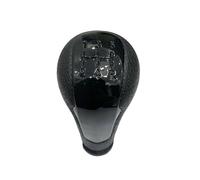 Dust-Proof Cover Handbrake Handle Faux Leather Boot for Chevrolet Spark 2011-2015+ Gear Shift Lever Knob(Black 5 Speed)