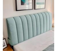 Dust-Proof Headboard Cover for Bedroom - Elastic Velvet Headboard Protector in Twin Full Queen King Sizes - Stylish Soft and Easy to Clean - 210cm Long