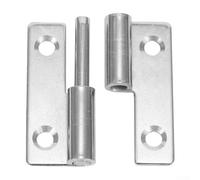 Dust Proof Hinge,Detachable Hinge Slip Joint Flag Lift Off Detachable Door Stainless Steel,Storm Proof Hinges for Window Shutters,Heavy Duty Pattern Storm Proof Casement Window Hinge(40x30x1.5 Left)