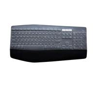 Dust-Proof Silicone Keyboard Skin Cover Compatible for Logitech MK850 MK875 MK825 Wireless Keyboard, MK825 MK850 MK875 Keyboard Protector Skin (Clear)