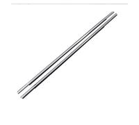 Dust Proof&Weather Stripping for Windshield for Accord 2008-2013 2 Door Coupe Weatherstrip 72450-TE0-A02 2Pcs Chrome/Black Window Rubber Trim(Chrome)