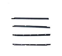 Dust Proof&Weather Stripping for Windshield for Pajero 2nd V20 MB669117 1989-1999 Sealing Rubber for Montero Glass Protect 5 Door 4 Pieces Window Outside