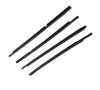 Dust Proof&Weather Stripping for Windshield for Toyota for Corolla 2003-2008 7574002110 4PCS Black Car Rubber Weatherstrip Glass Window Molding Trim Seal Belt