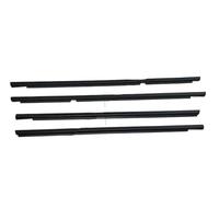 Dust Proof&Weather Stripping for Windshield for Yaris KSP130 2012-2014 NLP135 NSP130 for Vits 3rd Gen NHP131 68210-52181 4 Pcs Euro Model Black Outside Window Glass Rubber