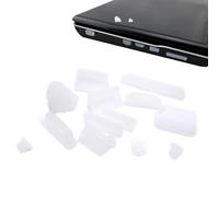 Dust Protection Cover - Silicone Caps | Laptop Holder Dust Protection Cover for PC Notebook, Anti-condust Plug Set with 9 Types, Plugs for Pr