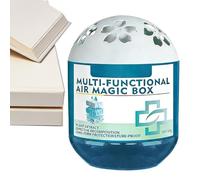 Dust Removal Box | 120 g Desk Air Freshener - Automatic Vacuum Cleaner & Odour Eliminator | for Kitchen, Pet Area, Bedroom, Living Room, Desk, Bedside Table