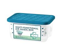 Dust Removal Box - Automatic Indoor Air Freshening System, Absorbing Odour Neutraliser | Compact Household Cleaning Device | Bathroom Wardrobe Vehicle Pet Space Sleeping Kitchen