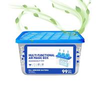 Dust Removal Magic Box- Automatic Dust Removal Magic Box, Odor Eliminator | Multifunction Air Freshener With Plant Extracts For Home, Car, Bathroom, Closet, Long Lasting Air Cleaning System Go