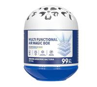 Dust Remover Box, 200 g Without Electricity, Natural Dispenser, Dust Collecting Air Purifier Box, for Office, Car, Living Room, Bedroom, Children's Room, Pet Area, Wardrobe