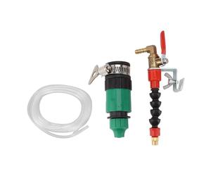 Dust Remover Water Spray, Cutting Machine Misting System Water Sprayer Adjustable Dust Remover Nozzle Coolant Misting Brick for Tile Cutting Machine Grinder (5m Water Hose)