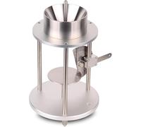 Dust Repose Angle Tester, Angle Of Repose Tester for Powders, Funnel Taper 60°±0.5°, The Protractor Is Adjustable, Receiving Tray Diameter 80mm, for Experimental Studies