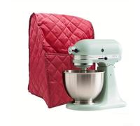 Dust Resistant Stand Mixer Cover with Convenient Storage Space - Designed to Fit Most Standard Kitchen Mixers (Red)