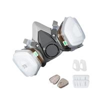 Dust Respirator Masque - Dust Proof Respirator | Reusable Half Face Safety Breathing Protection | Adjustable Protective Cover for Woodworking Sanding Construction DIY Anti-Dusts